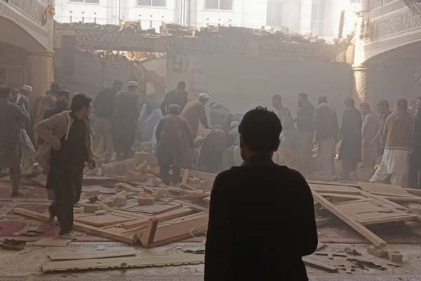 The death toll in Peshawar's mosque was 72 The death toll in Peshawar's mosque was 72